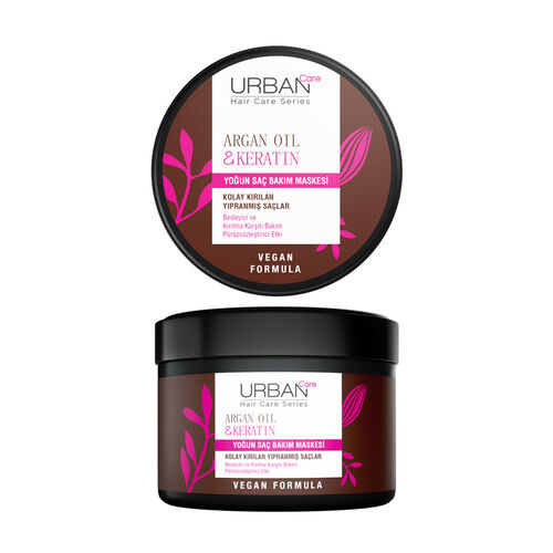 Urban Care Argan Oil Keratin Yoğun Saç Bakım Maskesi 230 ml - Urban Care