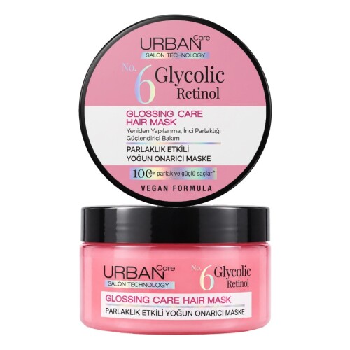 Urban Care No 6 Glycolic Retinol Hair Mask 230 ml - Urban Care