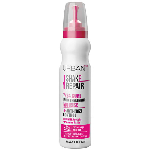 Urban Care Shake N Repair 7-24 Kabaran ve Bukleli Saçlara Özel Saç Bakım Köpüğü 150 ml - 1