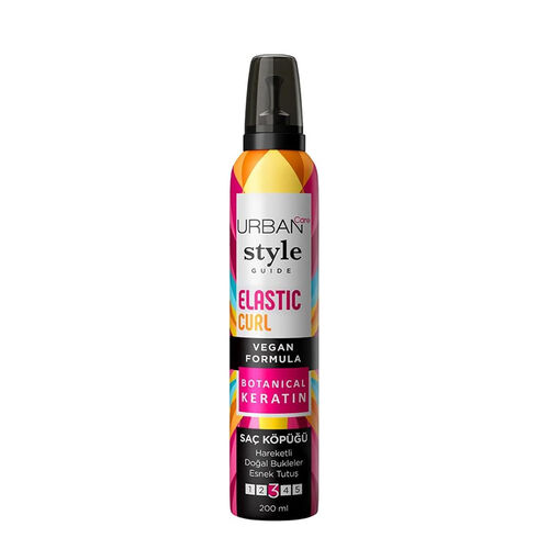 Urban Care Style Guide Elastic Curl Saç Köpüğü 200 ml - Urban Care