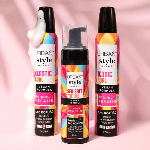 Urban Care Style Guide Elastic Curl Saç Köpüğü 200 ml - 4
