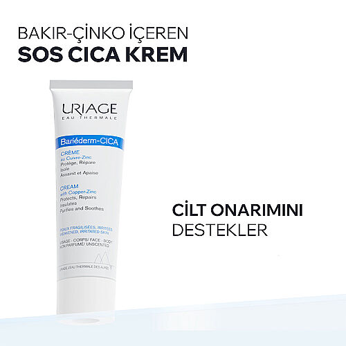 Uriage Bariederm Cilt Bariyeri Görünümünü Destekleyici ve Yatıştırıcı Cica Krem 40 ml - 4