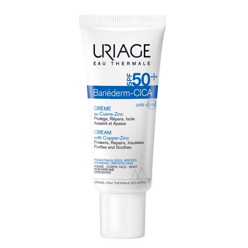 Uriage Bariederm SPF50+ Yüksek Güneş Korumalı Krem 40 ml - Uriage