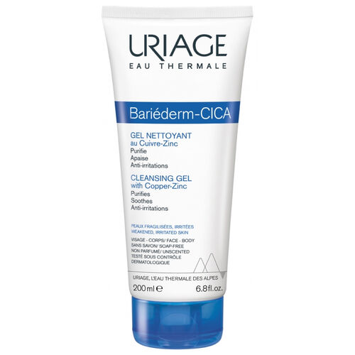 Uriage Bariederm Yüz ve Vücut Temizleme Jeli 200 ml - Uriage