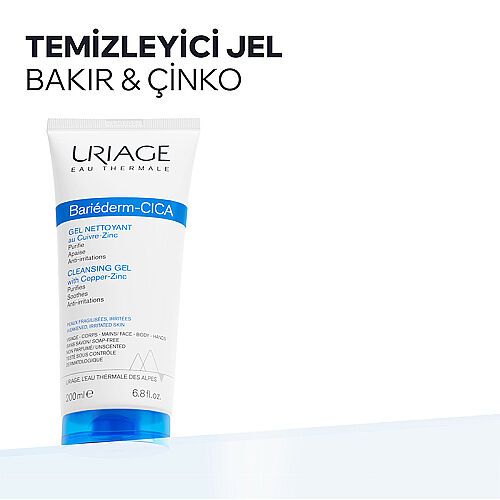 Uriage Bariederm Yüz ve Vücut Temizleme Jeli 200 ml - 3