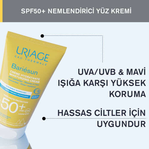 Uriage Bariesun SPF50+ Hassas Ciltler İçin Güneş Koruyucu 50 ml - 3