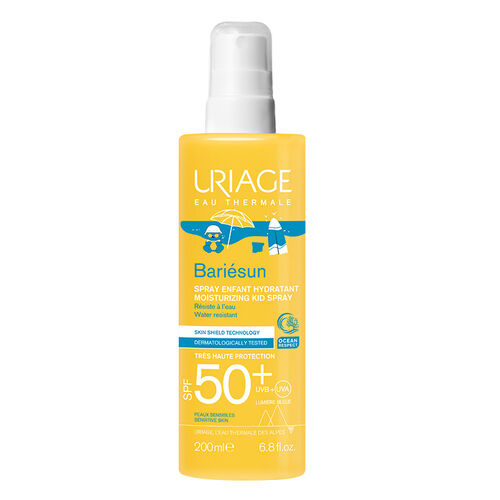 Uriage Bariesun SPF50+Çocuklar İçin Yüz ve Vücut Güneş Koruyucu Sprey 200 ml - Uriage