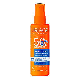 Uriage Bariesun SPF50+ Çocuklar İçin Yüz ve Vücut için Parfüm İçermeyen Güneş Koruyucu Sprey 200 ml - 1