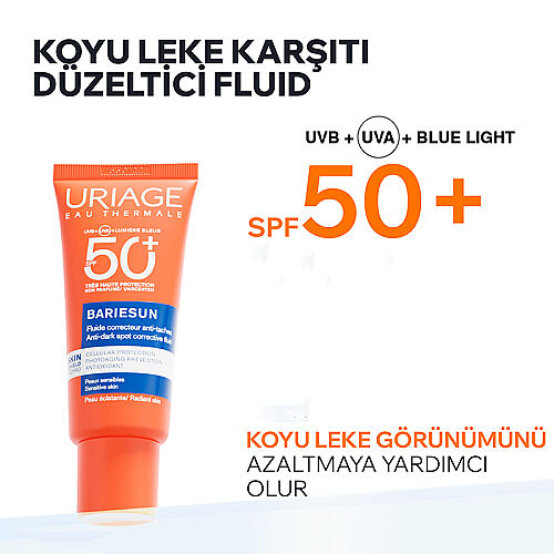Uriage Bariesun SPF50+ Lekeye Eğilimli Ciltler İçin Fluid 40 ml - Uriage (1)