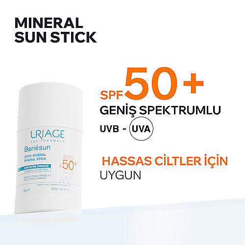 Uriage Bariesun SF50+ Mineral Güneş Koruyucu Stick 18 g - Uriage (1)
