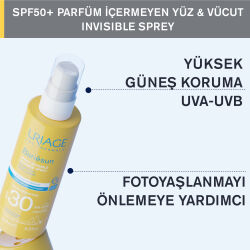 Uriage Bariesun SPF50+ Yüz ve Vücut için Güneş Koruyucu Sprey 200 ml - 2