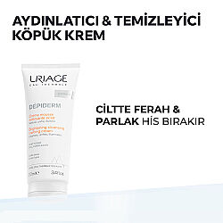 Uriage Depiderm Aydınlatıcı Temizleyici Köpük Krem 100 ml - 3
