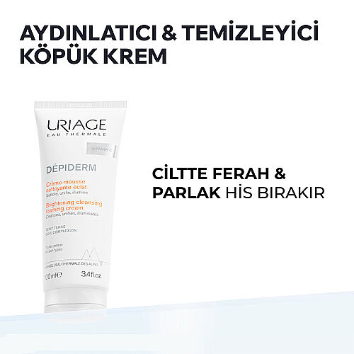 Uriage Depiderm Aydınlatıcı Temizleyici Köpük Krem 100 ml - 3