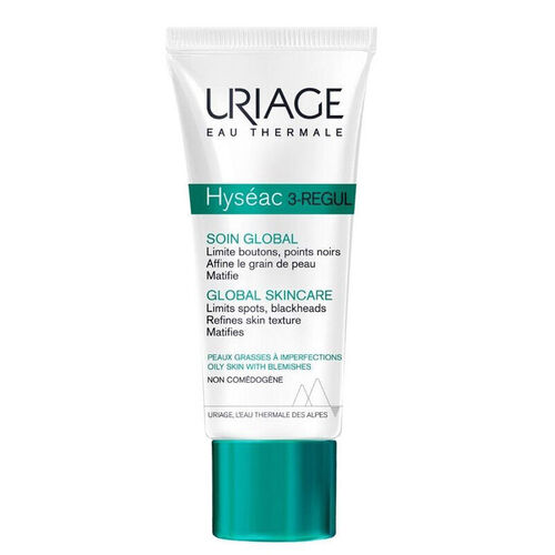 Uriage Hyseac 3-Regul + Sebum Dengeleyici ve Pürüzsüzleştirici Bakım Kremi 40 ml - Uriage
