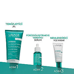 Uriage Hyseac 3-Regul + Sebum Dengeleyici ve Pürüzsüzleştirici Bakım Kremi 40 ml - 3