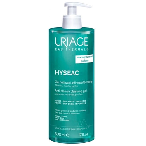 Uriage Hyseac Akneye Eğilimli Ciltlere Özel Temizleme Jeli 500 ml - Uriage
