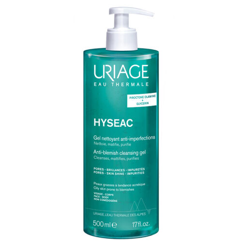 Uriage Hyseac Akneye Eğilimli Ciltlere Özel Temizleme Jeli 500 ml - Uriage