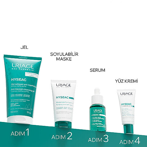 Uriage Hyseac Arındırıcı Peel-Off Soyulabilir Maske 50 ml - 6