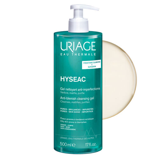 Uriage Hyseac Düzensizliğe Eğilimli Ciltler İçin Temizleme Jeli 500 ml - Uriage (1)