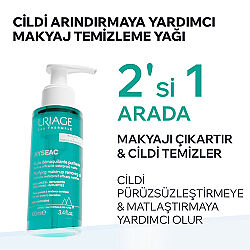 Uriage Hyseac Karma ve Yağlı Ciltler İçin Temizleme Yağı 100 ml - 3