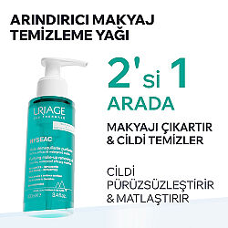 Uriage Hyseac Karma ve Yağlı Ciltler İçin Temizleme Yağı 100 ml - 3