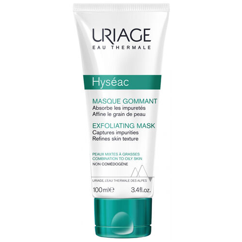 Uriage Hyseac Karma ve Yağlı Ciltlere Özel Pürüzsüzleştirici Mask 100 ml - Uriage