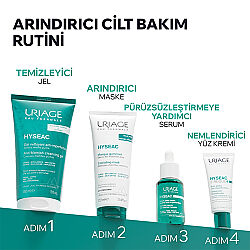 Uriage Hyseac Karma ve Yağlı Ciltlere Özel Pürüzsüzleştirici Mask 100 ml - 4