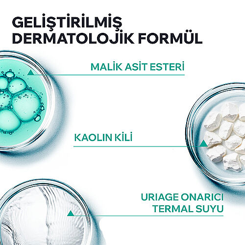 Uriage Hyseac Karma ve Yağlı Ciltlere Özel Pürüzsüzleştirici Mask 100 ml - 7