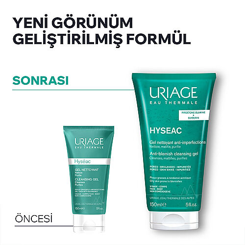 Uriage Hyseac Sebum Dengeleyici Temizleme Jeli 150 ml - 4