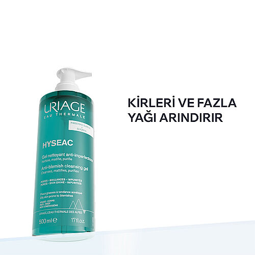 Uriage Hyseac Sebum Dengeleyici Temizleme Jeli 500 ml - 3