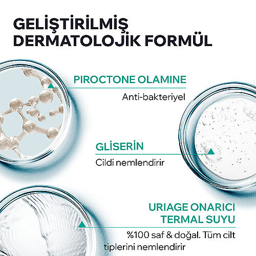 Uriage Hyseac Sebum Dengeleyici Temizleme Jeli 500 ml - 5