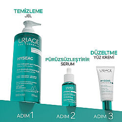Uriage Hyseac Sebum Dengeleyici Temizleme Jeli 500 ml - 7
