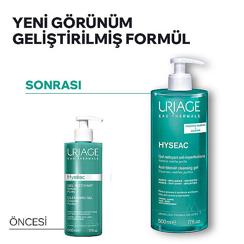 Uriage Hyseac Sebum Dengeleyici Temizleme Jeli 500 ml - 8