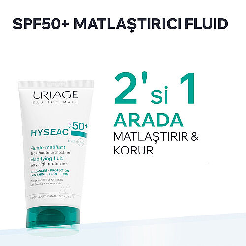 Uriage Hyseac SPF50+ Fluid 50 ml - 3