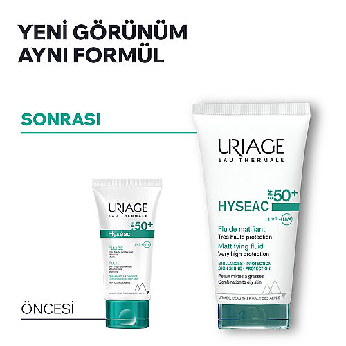 Uriage Hyseac SPF50+ Fluid 50 ml - 8