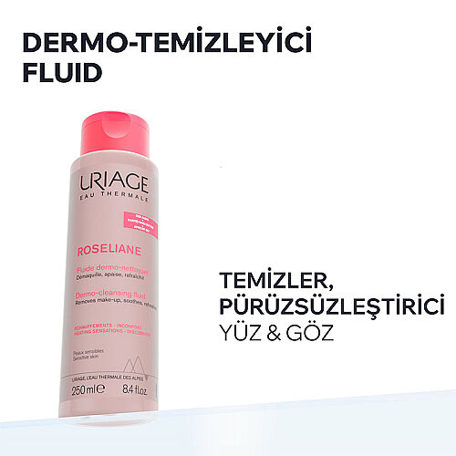 Uriage Roseliane Hassas Ciltler İçin Kızarıklık Karşıtı Fluid 250 ml - 3