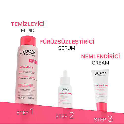 Uriage Roseliane Hassas Ciltler İçin Kızarıklık Karşıtı Fluid 250 ml - 7