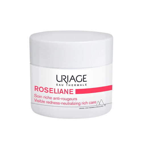 Uriage Roseliane Hassas Ciltler İçin Kızarıklık Karşıtı Yoğun Krem 50 ml - Uriage