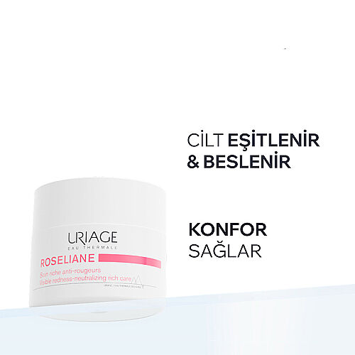 Uriage Roseliane Hassas Ciltler İçin Kızarıklık Karşıtı Yoğun Krem 50 ml - 3