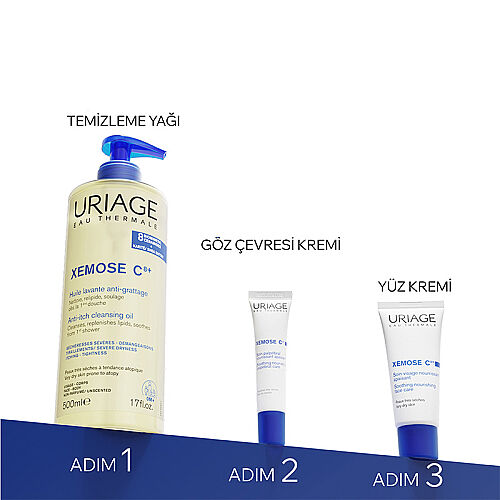 Uriage Xemose C8+ Çok Kuru Ciltler İçin Yüz Kremi 40 ml - 4