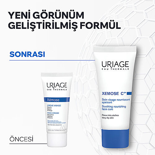 Uriage Xemose C8+ Çok Kuru Ciltler İçin Yüz Kremi 40 ml - 5