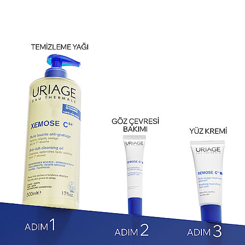 Uriage Xemose C8+ Çok Kuru Ciltler İçin Göz Çevresi Bakım Kremi 15 ml - 4
