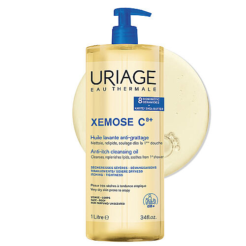 Uriage Xemose C8+ Çok Kuru Ciltler İçin Temizleme Yağı 1L - Uriage (1)