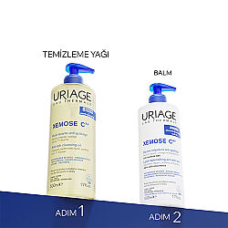 Uriage Xemose C8+ Çok Kuru Ciltler İçin Temizleme Yağı 1L - 4