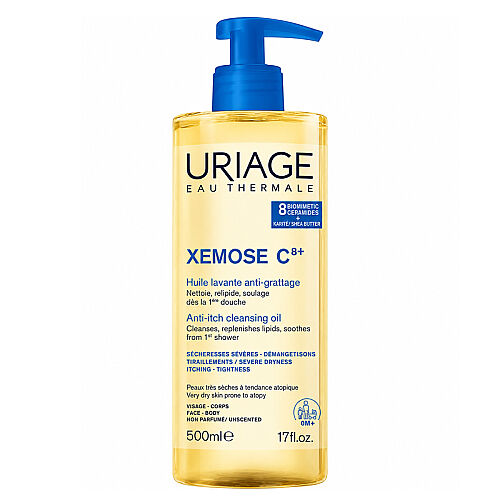 Uriage Xemose C8+ Çok Kuru Ciltler İçin Temizleme Yağı 500 ml - Uriage