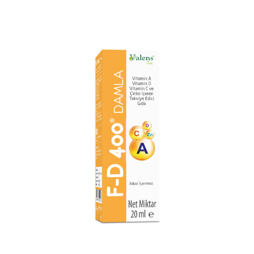 Valens F-D 400 DAMLA Vitamin ve Minera 20 ml - Valens