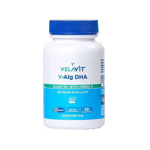 Velavit V-Alg DHA Takviye Edici Gıda 30 Kapsül - 1