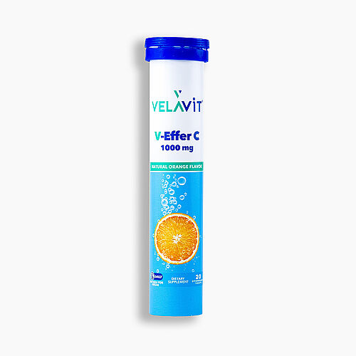 Velavit V-Effer C 1000 mg Takviye Edici Gıda 20 Tablet - Velavit