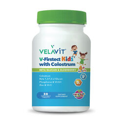 Velavit V-Firstect Kids with Colostrum Takviye Edici Gıda 30 Kapsül - 1