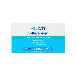 Velavit V-Kerabiom Takviye Edici Gıda 60 Kapsül - 1